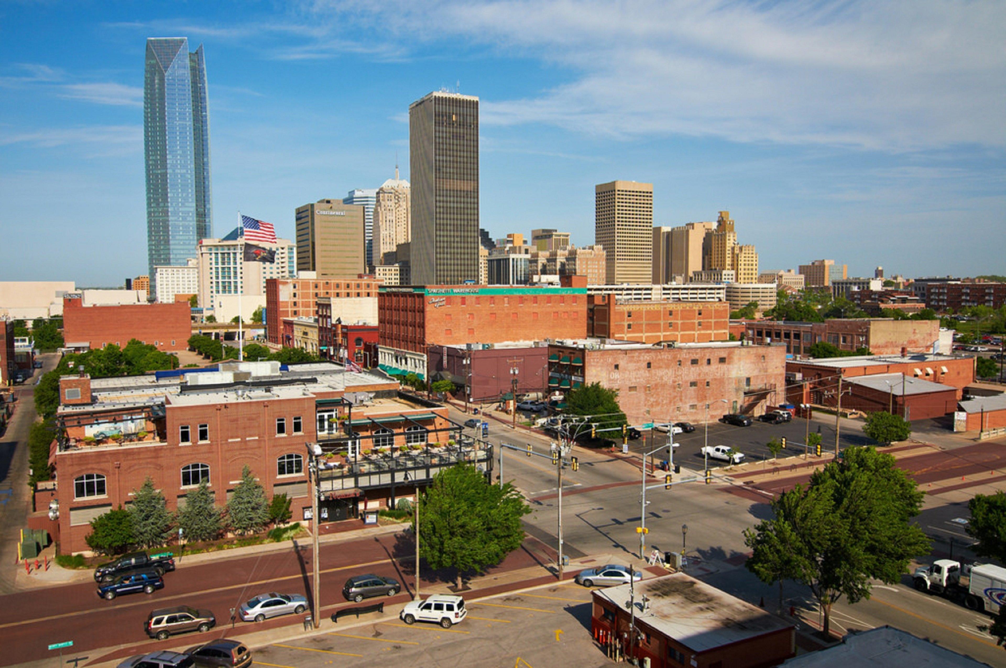 Holiday Inn Express & Suites Oklahoma City Downtown - Bricktown By Ihg Buitenkant foto